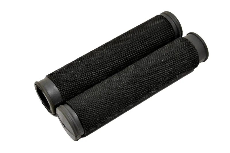 Bike chain breaker-Pair Herrmans DD25 Dual Density Diamond Black/Grey Grips 130mm MTB ATB Trekking Bikes