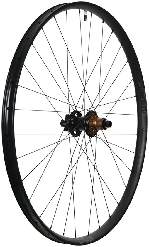 Bicycle front basket-Stans Flow MK4 Rear Wheel - 27.5 12 x 142mm 6-Bolt XDR Black