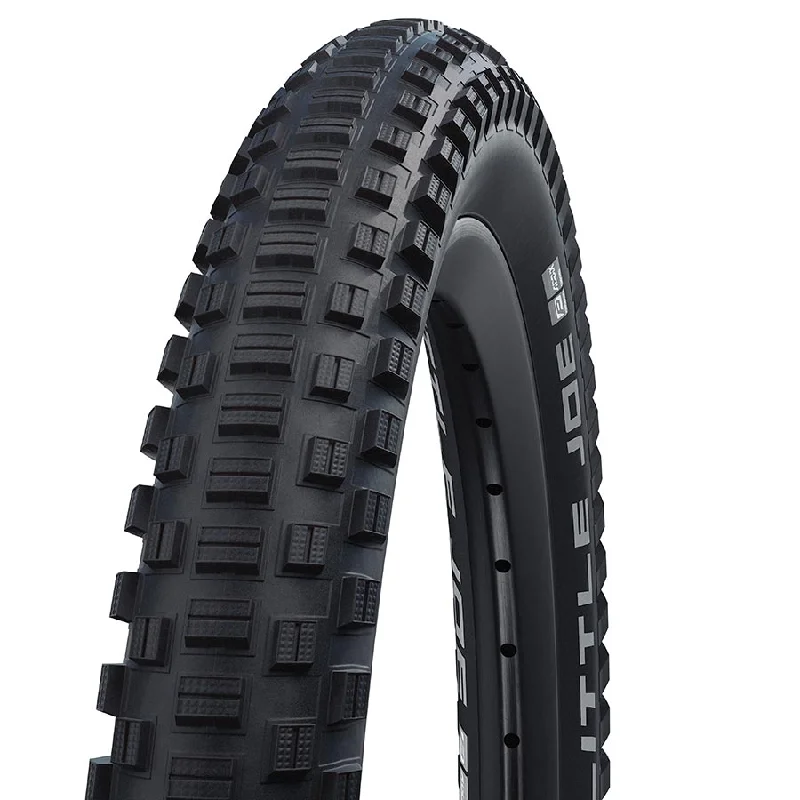 Road bike tires-Schwalbe Little Joe Hybrid Tire 14x1.40 Folding Clincher Addix Performance Line 67TPI Black