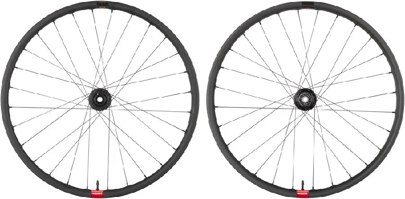 Bike tire repair-Reserve Wheels Reserve 30 HD Wheelset - MX 29"F/27.5"R 15 x 110/12 x 148 6-Bolt MicroSpline BLK I9 1/1