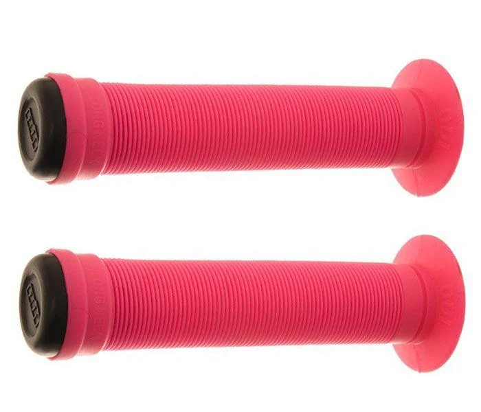 Road bike helmet-ODI Longneck ST BMX Grips - Pink