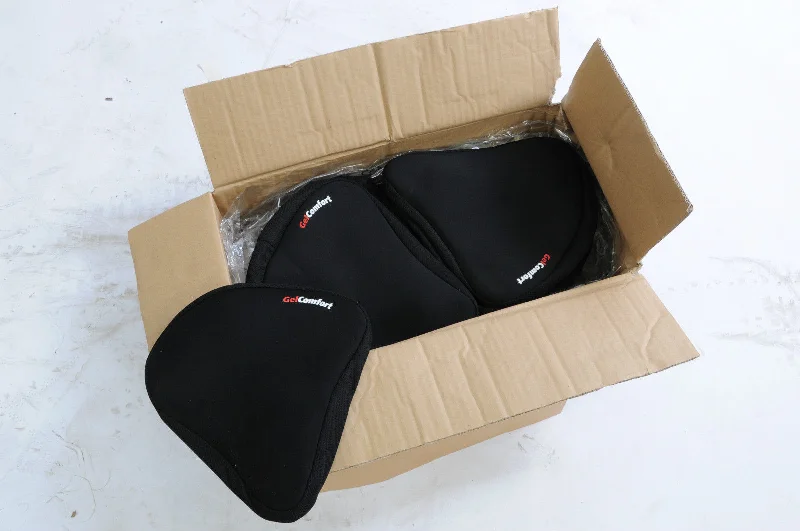 Cycling winter gloves-WHOLESALE JOB LOT 15 REAL GEL WIDE BIKE SEAT SADDLE COVERS COMFORT 25cm x 24cm