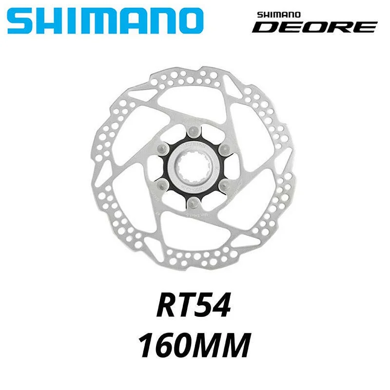 Mountain bike wheels-Shimano Deore SM RT54 Center Lock Rotor Bike Disc Brake Rotors 160MM 180mm SM-RT54 for Deore M610 M6000