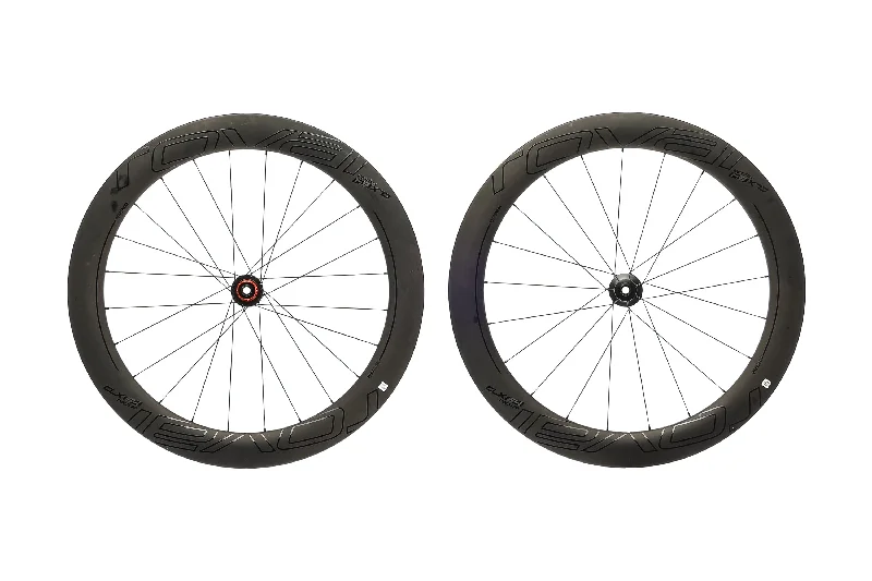 Cycling reflective gear-Roval CLX 64 Rapide Carbon Tubeless 700c Wheelset