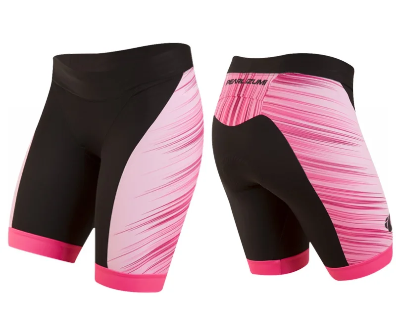 Bike handlebar extender-Pearl Izumi Elite InRCool Ltd Tri Short - Womens - Crystalize Screaming Pink