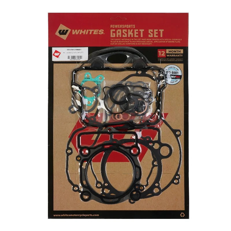 Cycling hi-vis vest-WHITES GASKET KIT COMPLETE