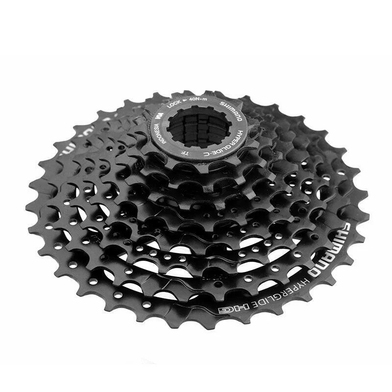 Cycling face mask-Shimano 8 Speed HG31 Flywheel Mountain Bike MTB Cassette CS-HG31-8 11-32/34T Bicycle Flywheel Folding MTB Bike Parts HG31-8