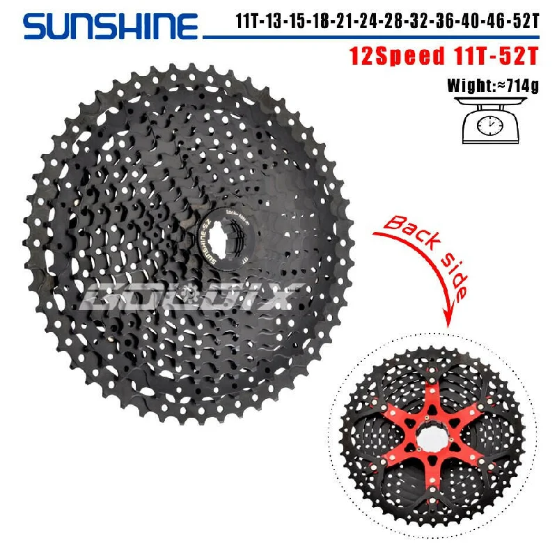 12Speed 11-52T Black