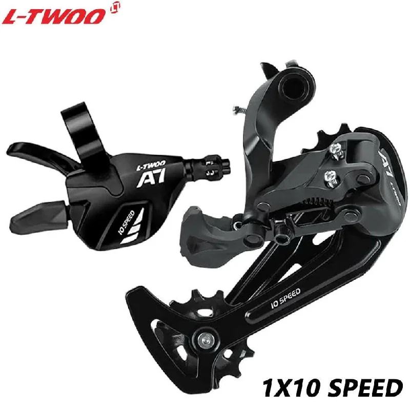 Bicycle derailleur cable-LTWOO A7 10 Shifter Groupset MTB Bike 1X10 Speed Trigger Lever Rear Derailleur Switches Compatible SRAM SHIMANO Max-52T Cassette