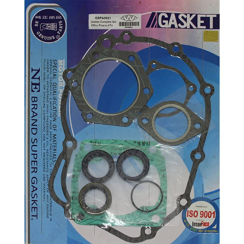 Cycling headlight LED-Whites Complete Gasket Set Polaris 250cc