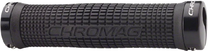 Bicycle tire tube-Chromag Squarewave Grips Black