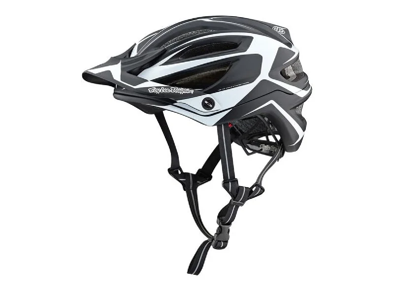 Bicycle storage hook-Troy Lee Designs A2 MIPS MTB Helmet - Dropout - Black-White - 2019