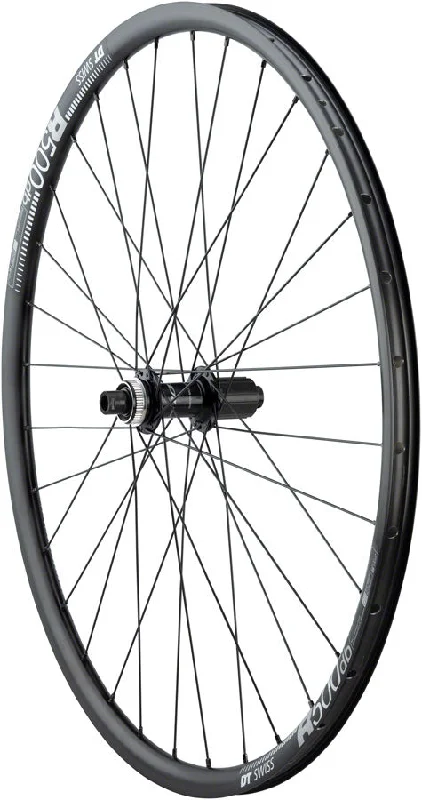 Bicycle rear mount-Quality Wheels 105/DT R500 Disc Rear Wheel - 700 12 x 142mm Center-Lock HG 11 BLK