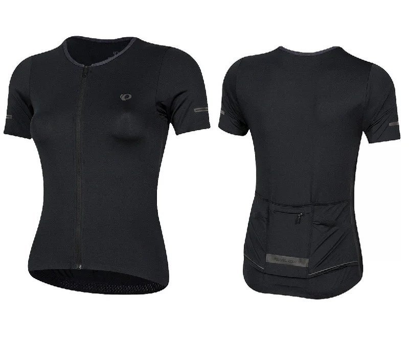 Mountain bike seatpost-Pearl Izumi PRO Short Sleeve Road Jersey - Womens - Black - 2020