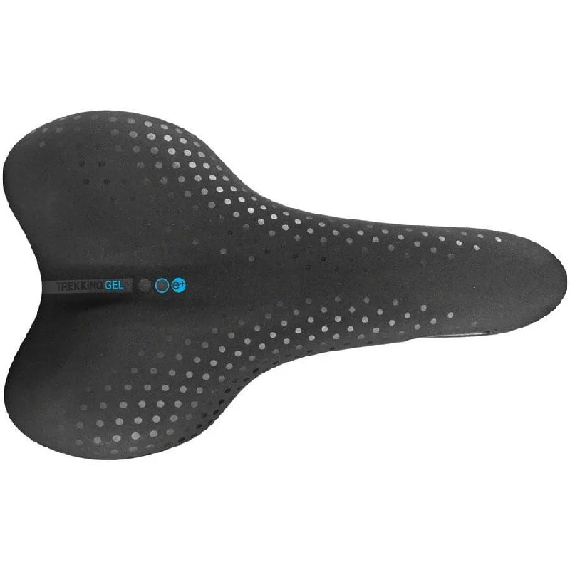 Cycling hydration system-Trekking Gel Saddle - Steel Black Mens Small Gel