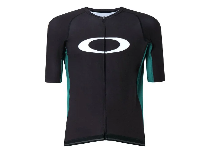 Cycling reflective jacket-Oakley Icon 2.0 Short Sleeve Road Jersey - Black-Bayberry