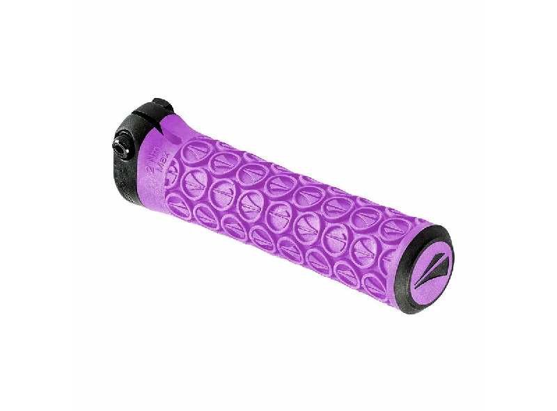 Bicycle tire pump-SDG Slater Jr Lock-On Grips - Purple