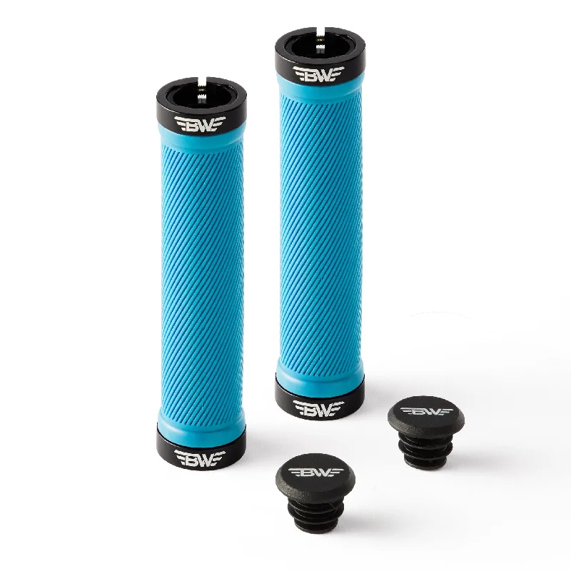 Cycling rain boots-Chainline Grips - Blue