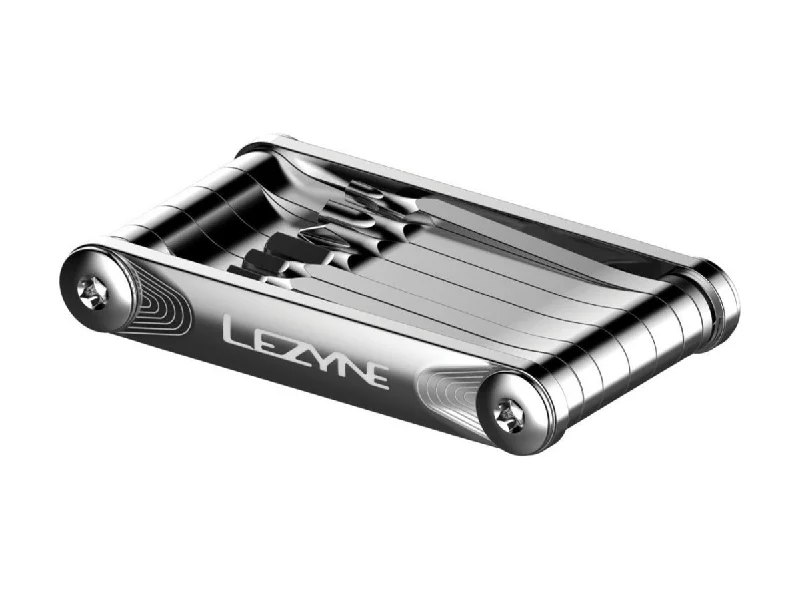 Bike saddle bag-Lezyne SV Pro 11 Multi Tool - Silver