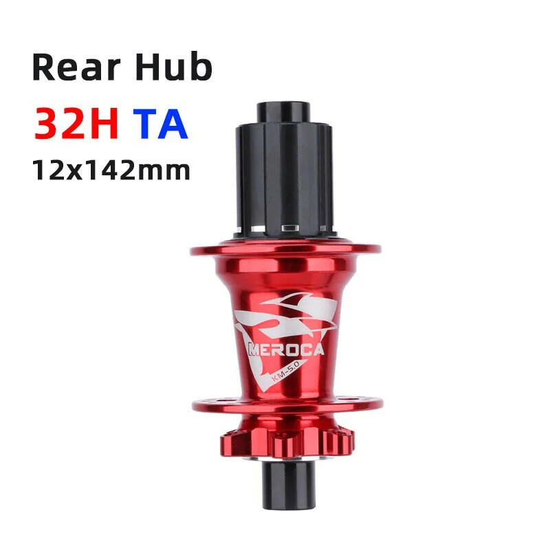 Red TA Rear Hub