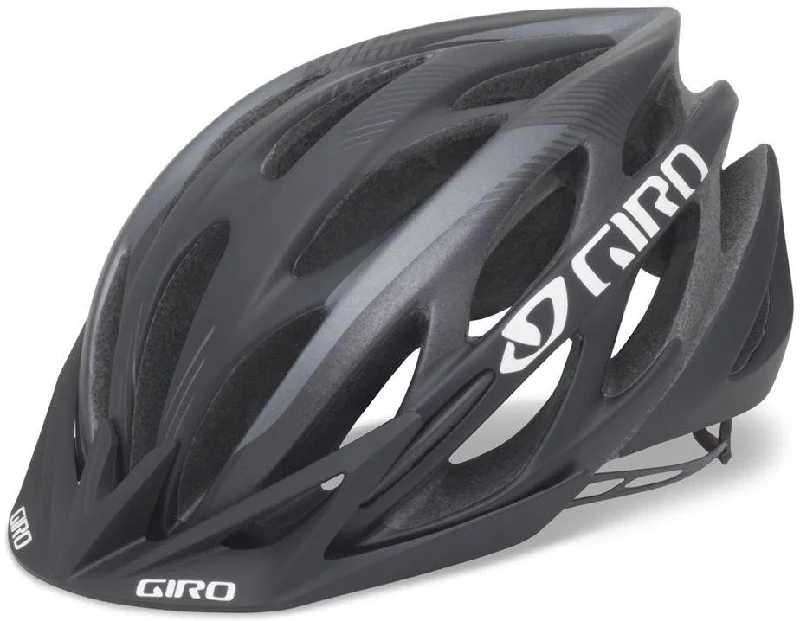 Cycling rain cover-Giro Athlon XC Helmet - Matt Black-Charcoal