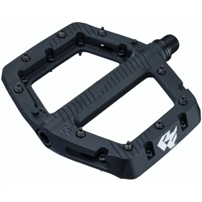 Bike chain oiler-Race Face Chester Flat Pedals - Large - Black