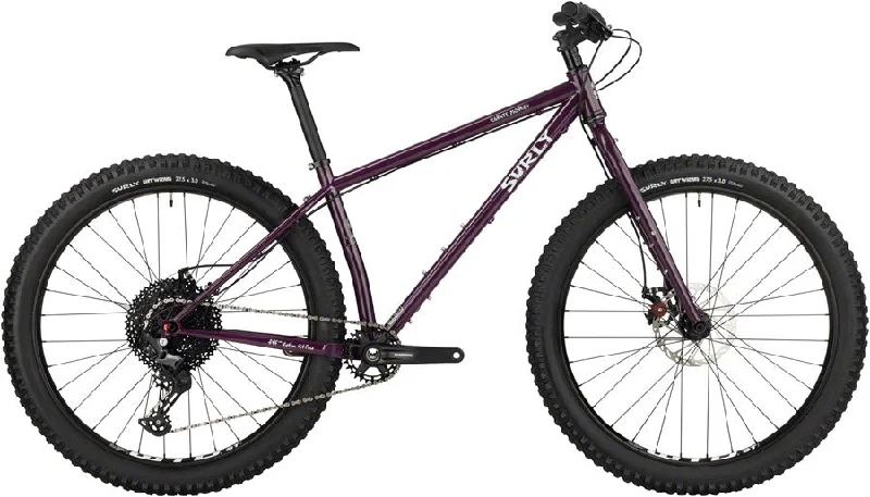 Surly Karate Monkey Bike - 27.5" Steel Organic Eggplant X-Large