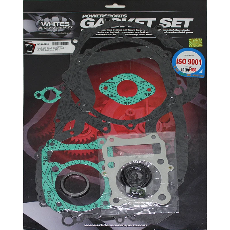 Cycling water carrier-Whites Complete Gasket Set Suzuki LT-4WD/LT-F250 Quadrunner \'87-\'94