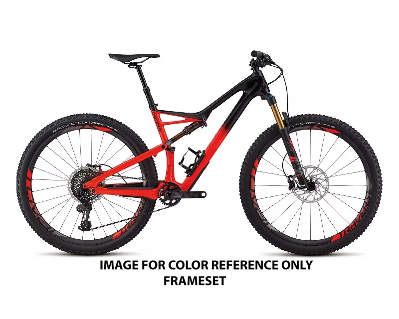 Bike frame protector-2018 Specialized S-Works Camber FSR Carbon 29 (FRAMESET ONLY) Blk/RktRed SM