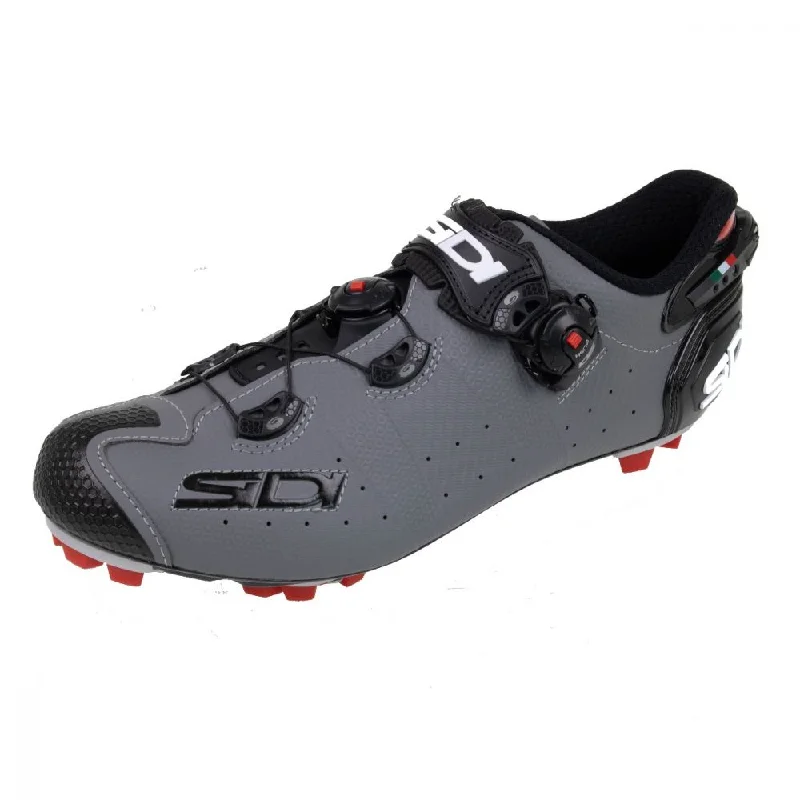 Bike tire valve-Sidi Drako 2 SRS Shoe Mat Gry/Blk 46