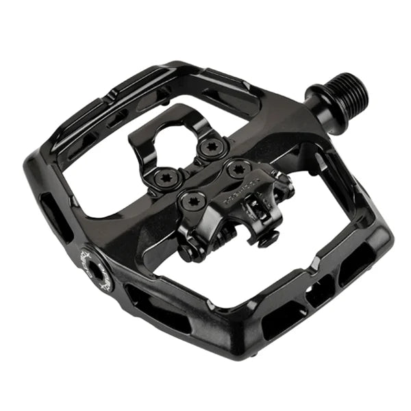 Bicycle side stand-Xpedo Ambix Dual Sided Pedal - Black