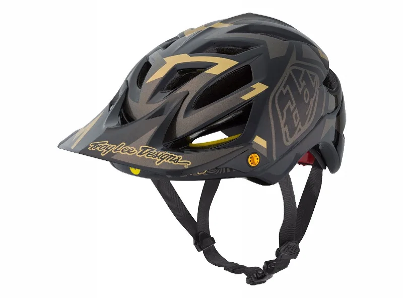 Cycling sun hat-Troy Lee Designs A1 MIPS MTB Helmet - Vertigo - Black