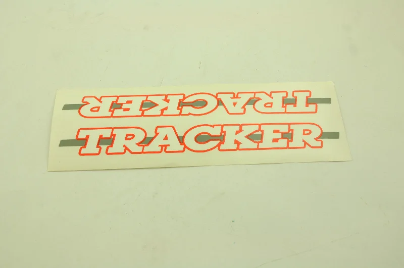 Bike tire valve-OLD SCHOOL HAWK TRACKER BMX BIKE FRAME TRANSFER -DECAL GENUINE 80’s MADE NOS