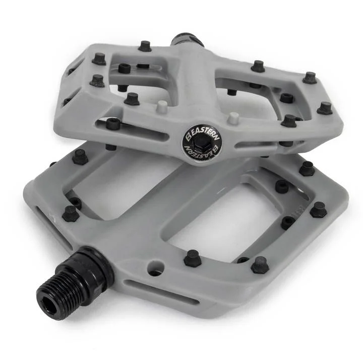 Bike chain guard-Eastern Linx MTB Flat Pedals - Gray