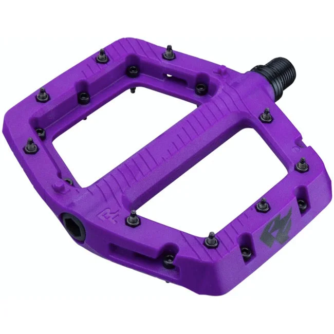 Bicycle chain wax-Race Face Chester Flat Pedals - Small - Purple