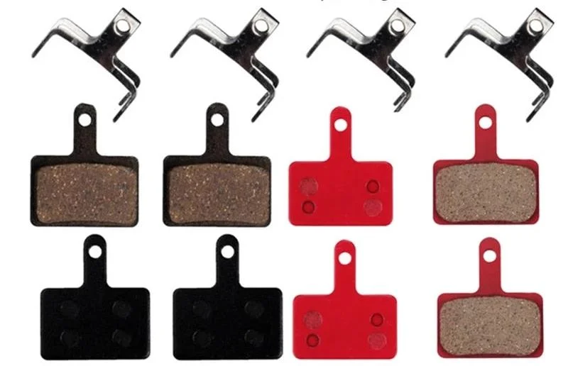 Bicycle gear shifter-4 Pairs Resin/ceramic/Full metal Bicycle disc brake pads for Shimano M375M395M416M445 M446 M485 M486 M515 M525 Orion Auriga Pro