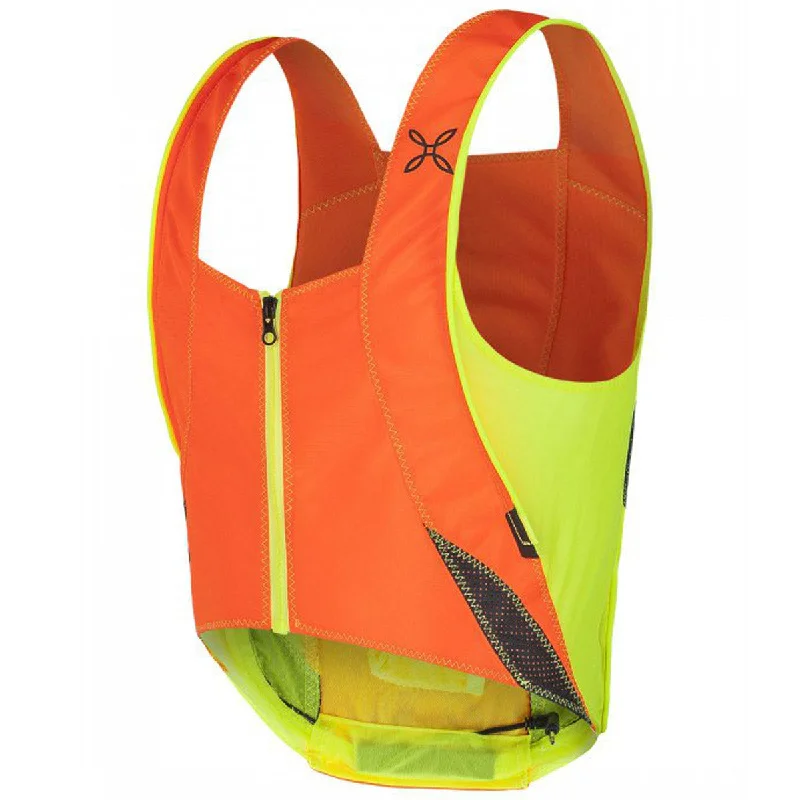 Cycling ankle guards-Gilet Montura Keep Safe 2.0 - Arancione giallo