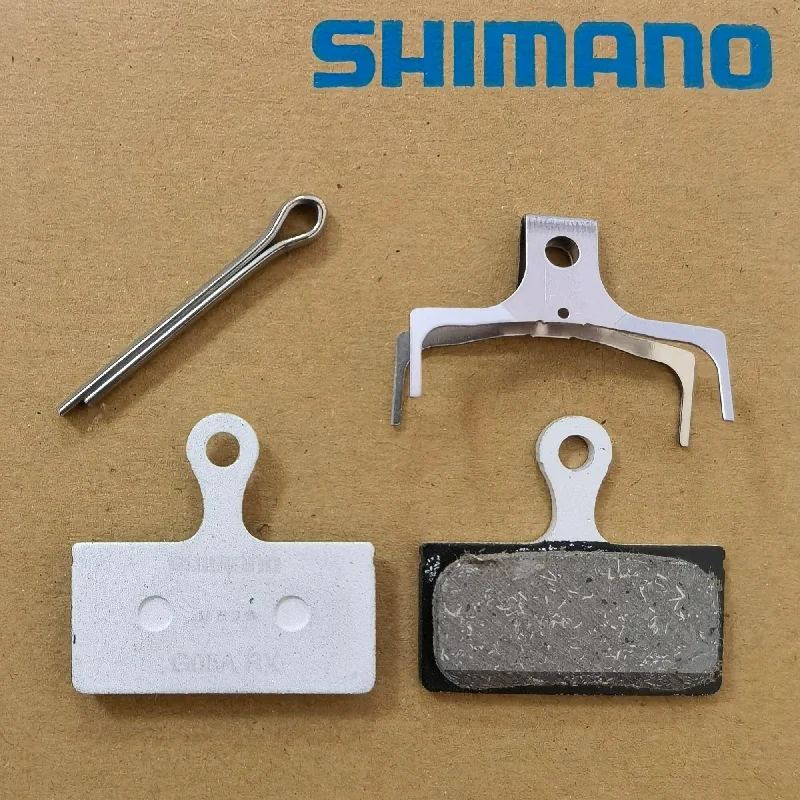 Bicycle chain breaker-2 Pair Shimano 2-Piston G05A-RX Resin Disc Brake Pads For XTR/XT/SLX/DEORE UP G03A