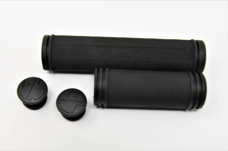 Bike frame bag-Pair GT Bike Handlebar Grips Two Sizes Twist Grip 85 & 130mm Open End Non Slip