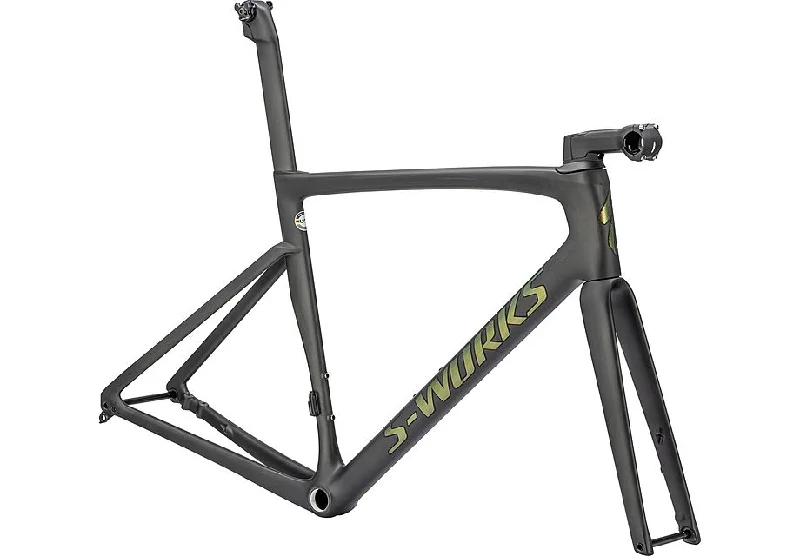 Mountain bike gear-2023 Specialized Tarmac Sl7 S-Works Frameset Rtp Carb/Cmlnsnkeye