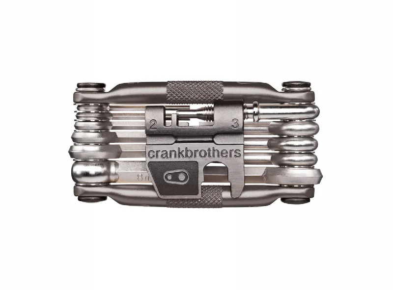 Bicycle brake lever-Crank Brothers M17 Multi-Tool - Silver