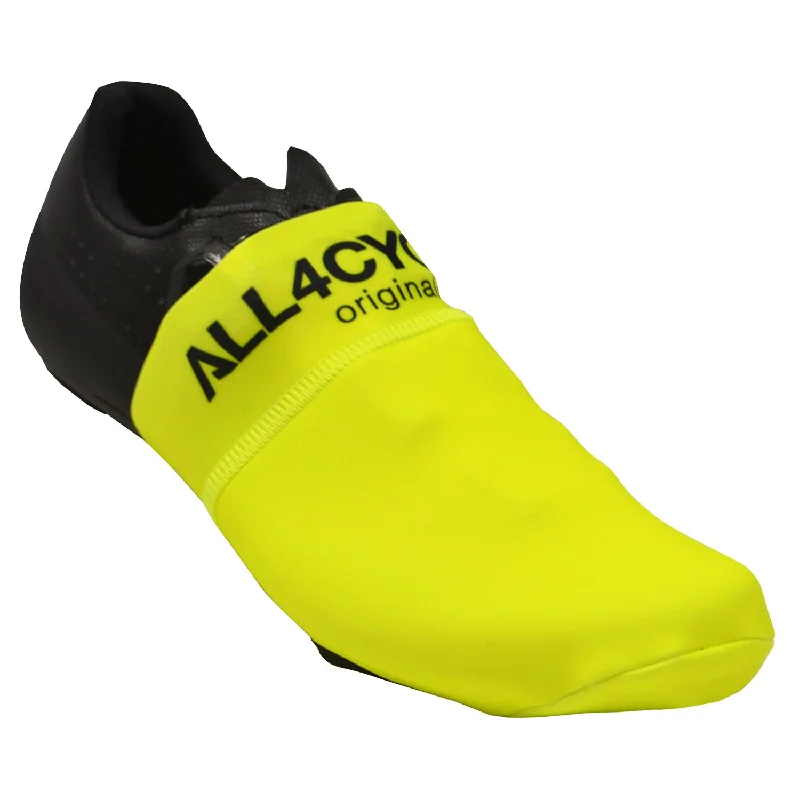 Cycling arm warmers-Copripunta All4cycling - Giallo