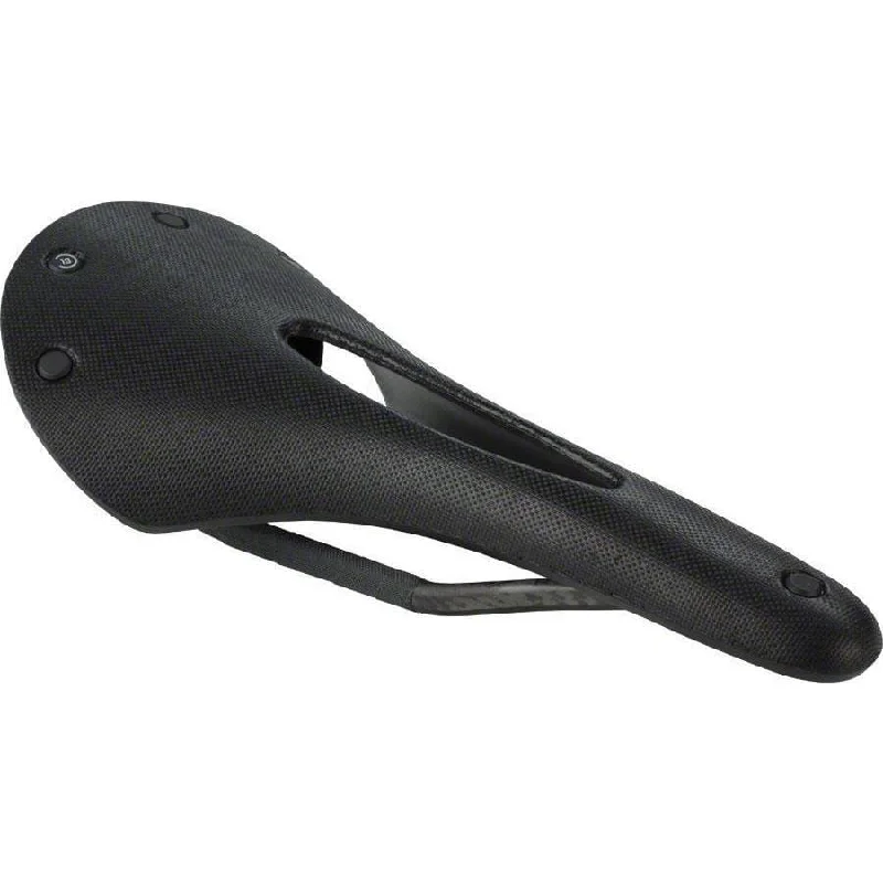 Bike frame cover-C13 Carved Cambium 145mm Saddle with black carbon rails