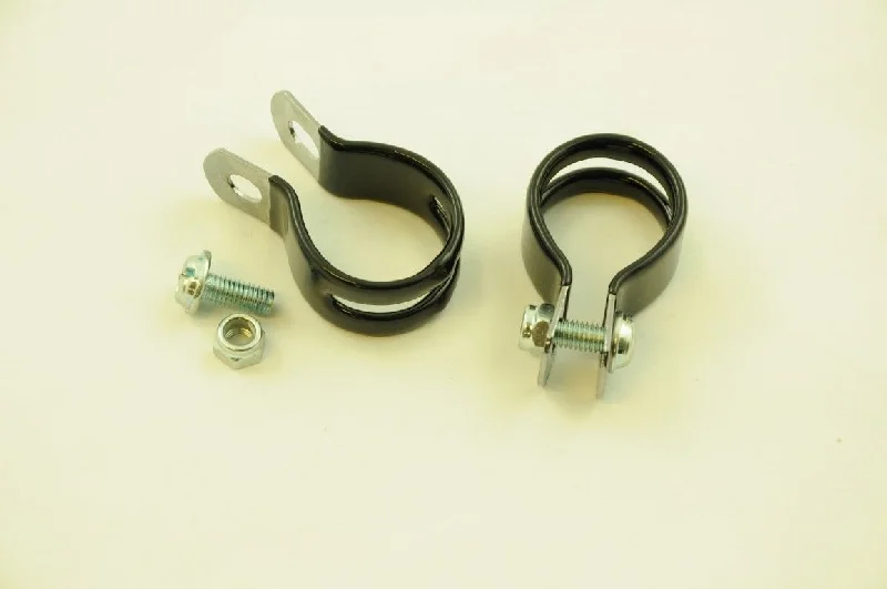 Mountain bike frame-PAIR RSP CARRIER MOUNTING CLIPS FOR OVERSIZE BIKE FRAMES 22mm – 25mm AMD201