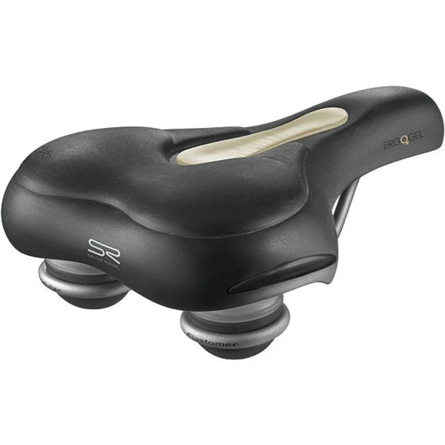 Bicycle tail light-SELLE ROYAL LADIES ERGO GEL PLUGIN COMFORT GEL SADDLE MODERATE BZP5013 50% OFF