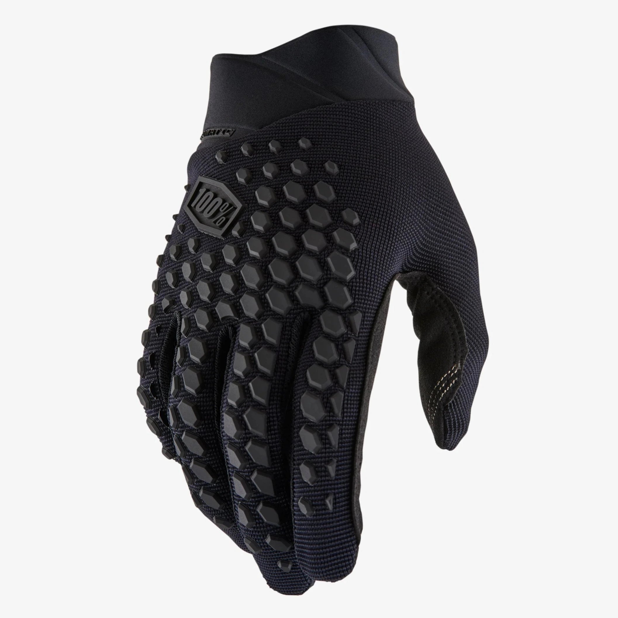 Cycling finger gloves-Guanti 100% Geomatic - Nero