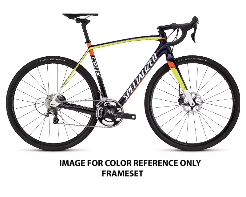 Bicycle handlebar tape-2016 Specialized Crux Expert EVO (FRAMESET ONLY) MetBluTnt/Yel/TarBlk 52cm