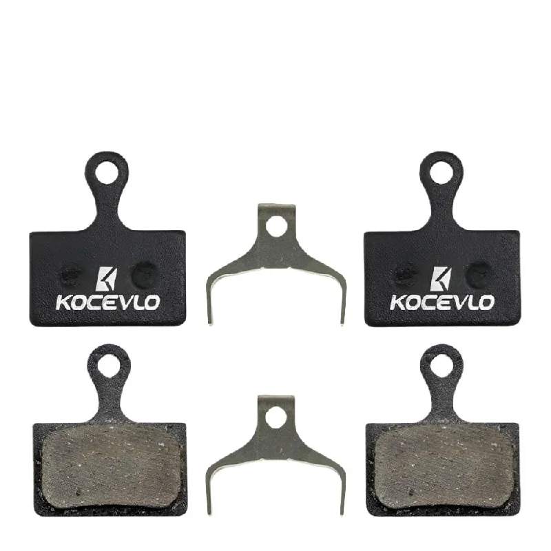 Bicycle tire tube-Kocevlo 2 Pair Road Disc Brake Pads for SHIMANO Flat Mount Road Disc Caliper L03A R9170 R8070 7020 GRX