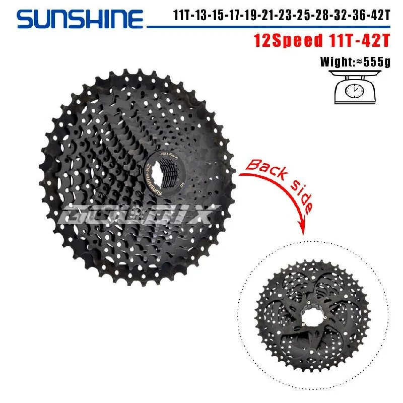 12Speed 11-42T Black